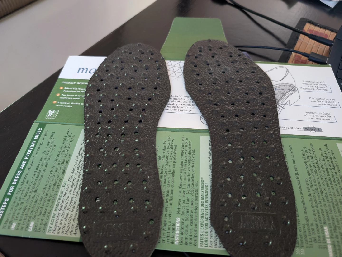 Nikken Magsteps Advanced Insole Technology Shoe Inserts - photo 3