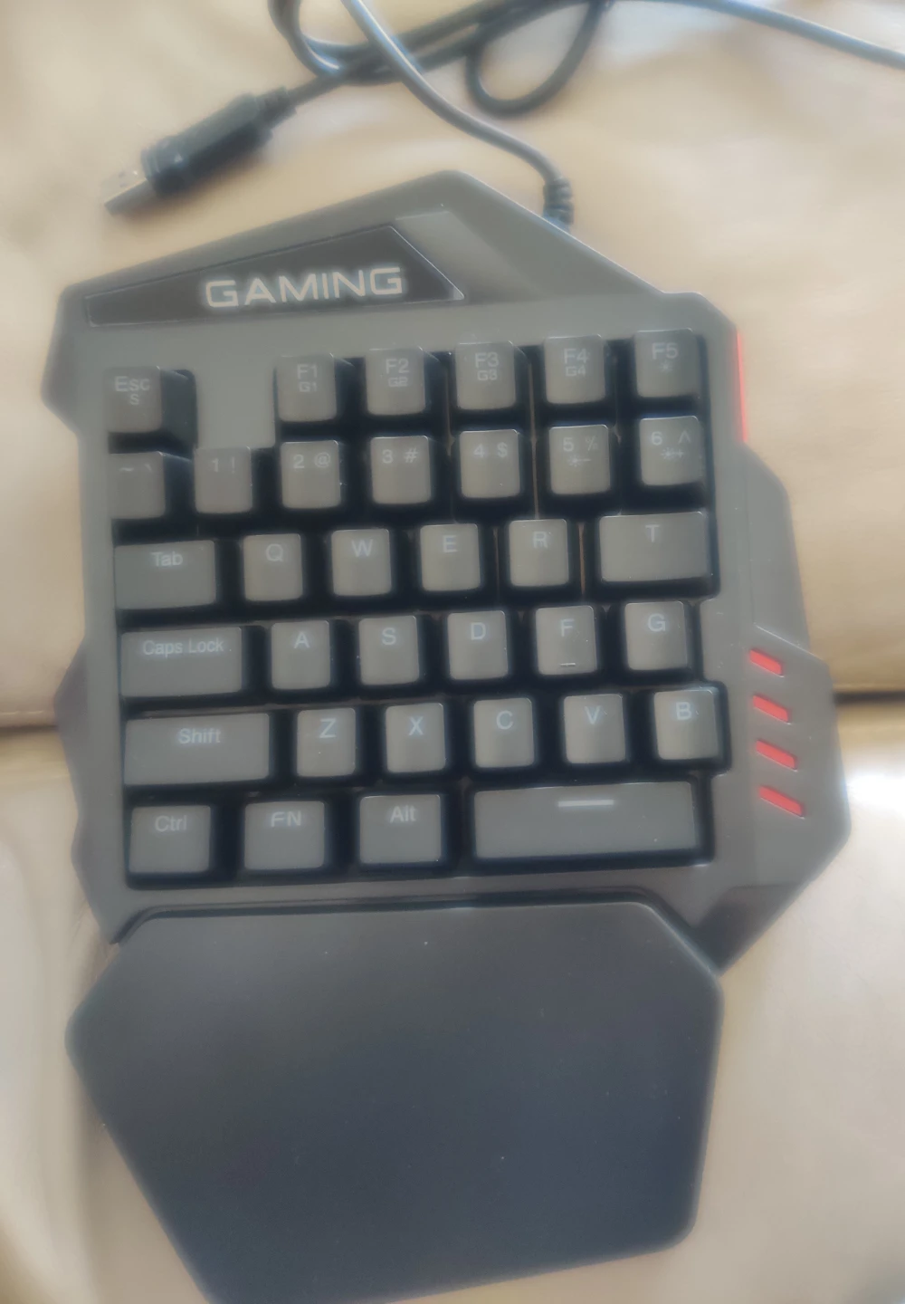 G94 One Hand Gaming Keyboard - USB Interface - photo 2