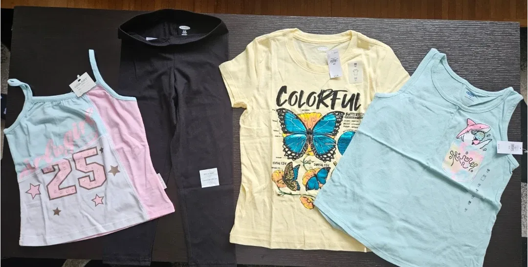 Girls Tops & Leggings Bundle Size 8 (New with Tags)