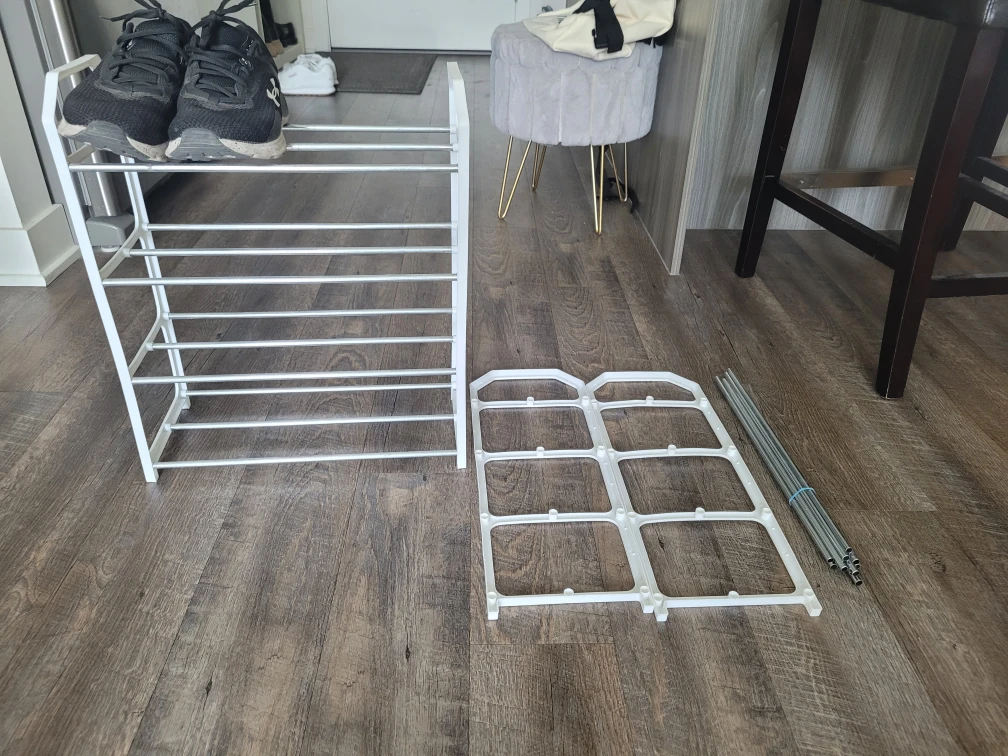 Two Small Shoe Racks