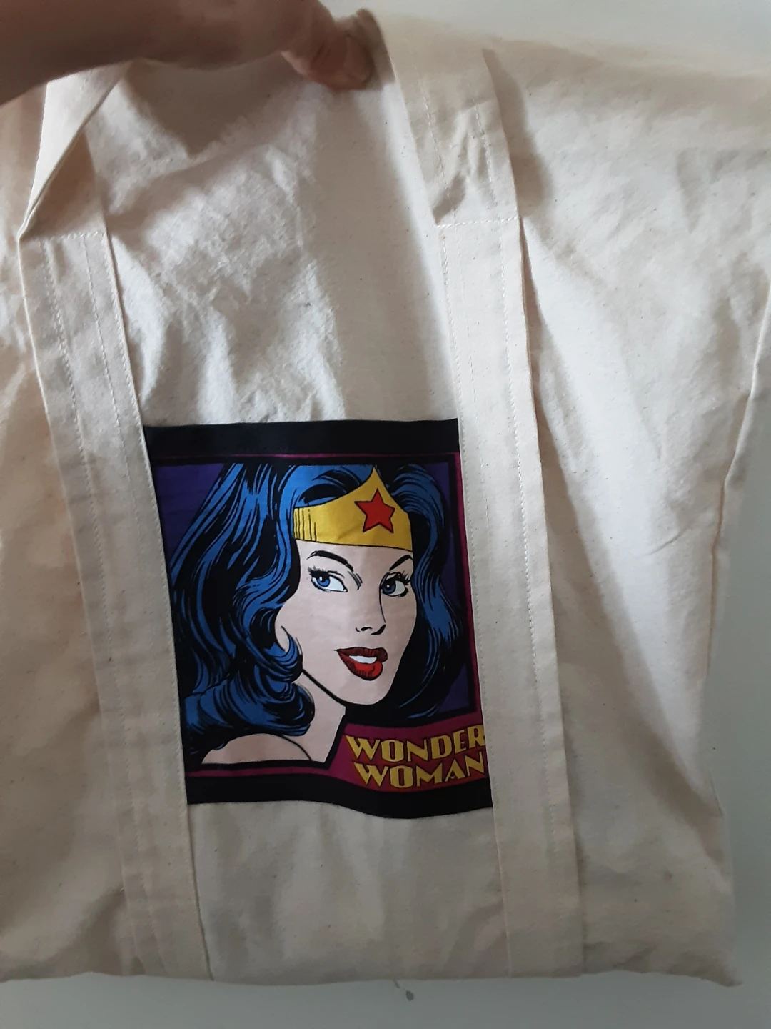 Wonder Woman Canvas Tote Bag