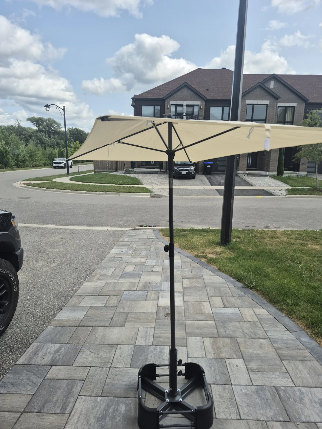 Patio Umbrella with Base - photo 5