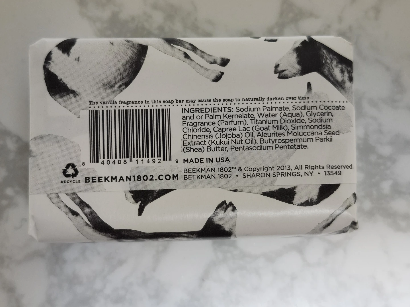 Beekman 1802 Vanilla Absolute Goat Milk Soap 3.5 oz - photo 2