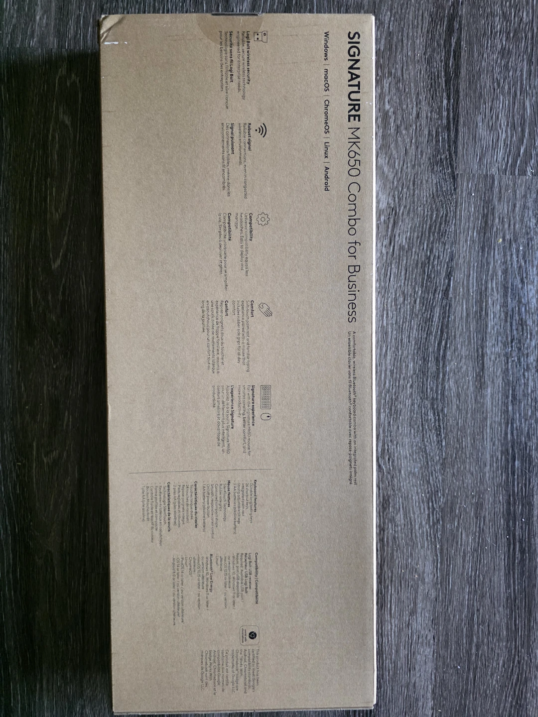 Logitech Signature MK650 Wireless Keyboard and Mouse set - photo 2
