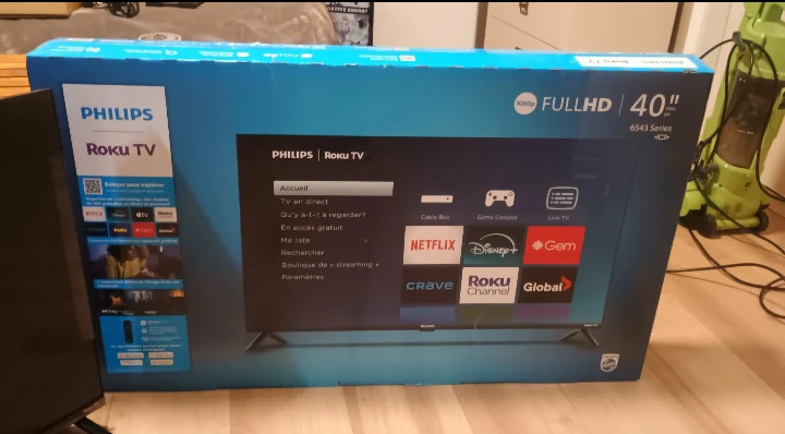 40" Philips Roku TV Full HD 6543 Series - photo 2
