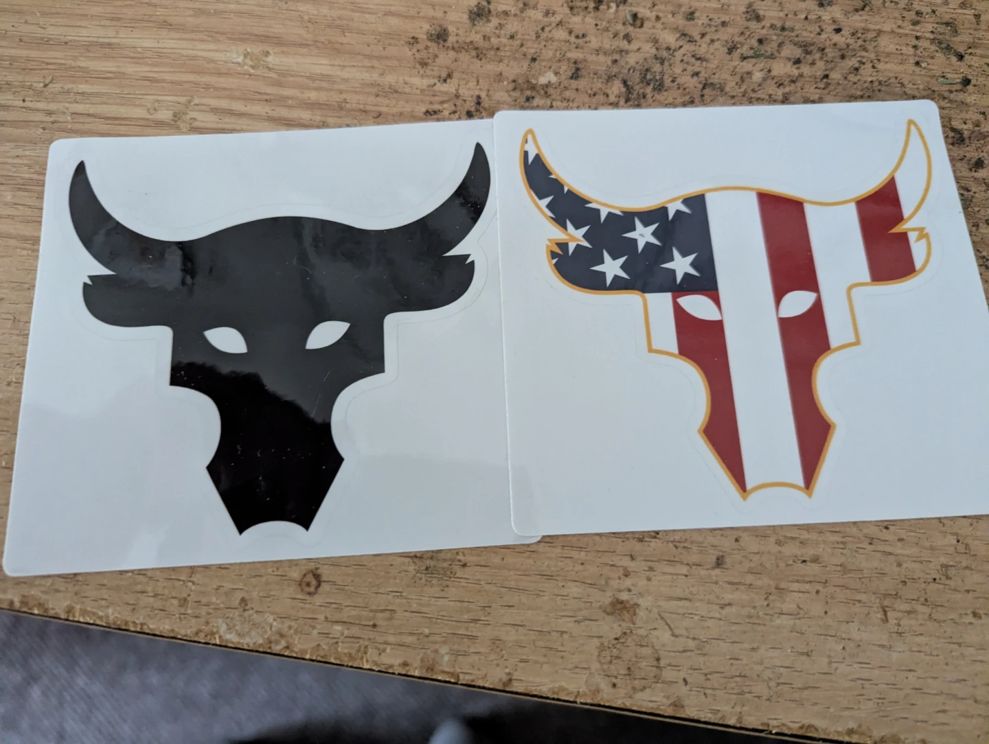 Project Rock "Brahma Bull" Stickers