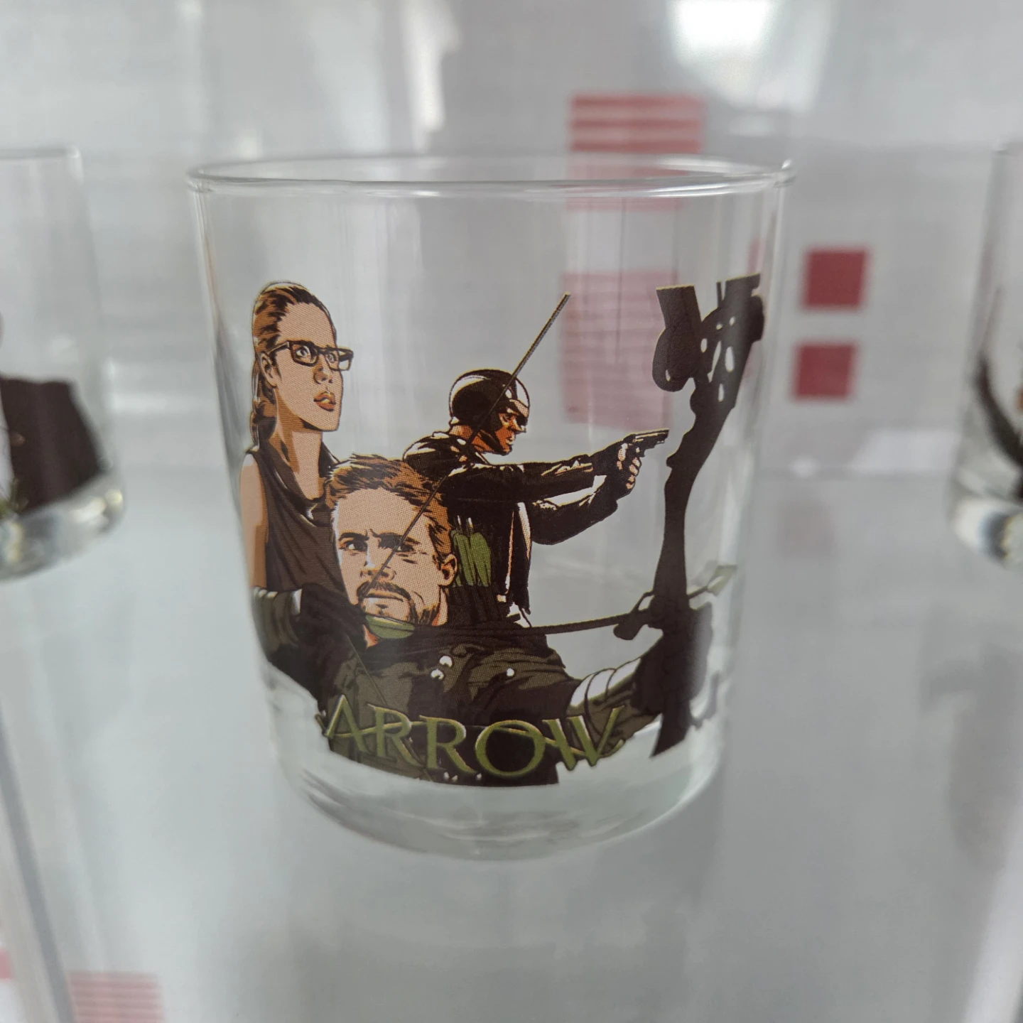 Set of 4 Arrow TV Show Glasses - photo 2