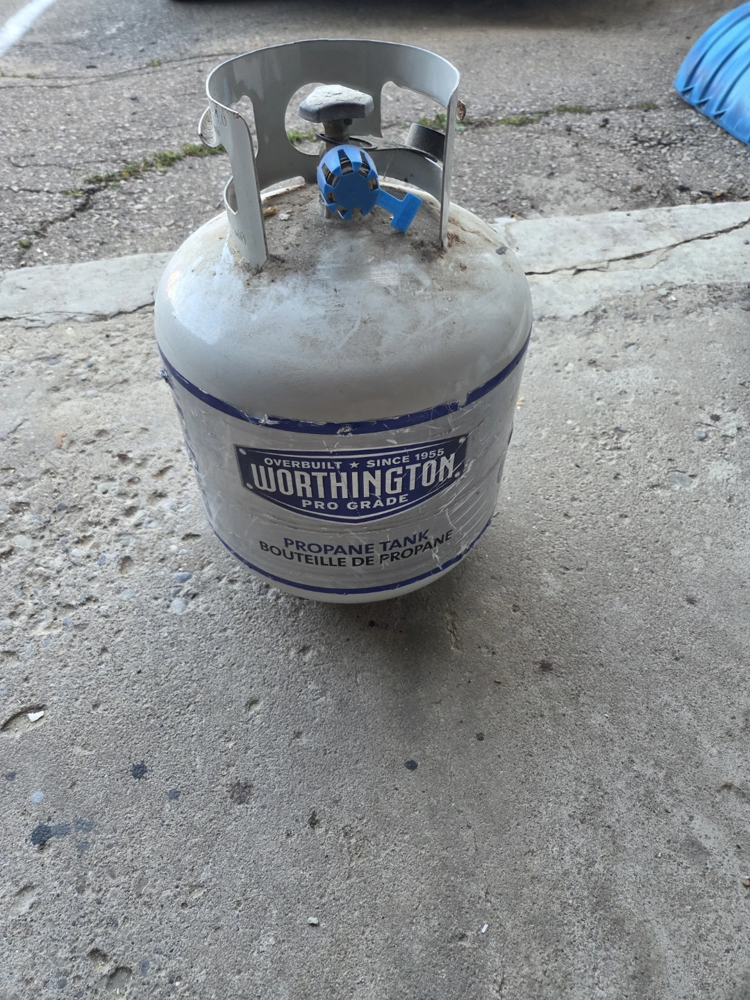 Worthington Propane Tank