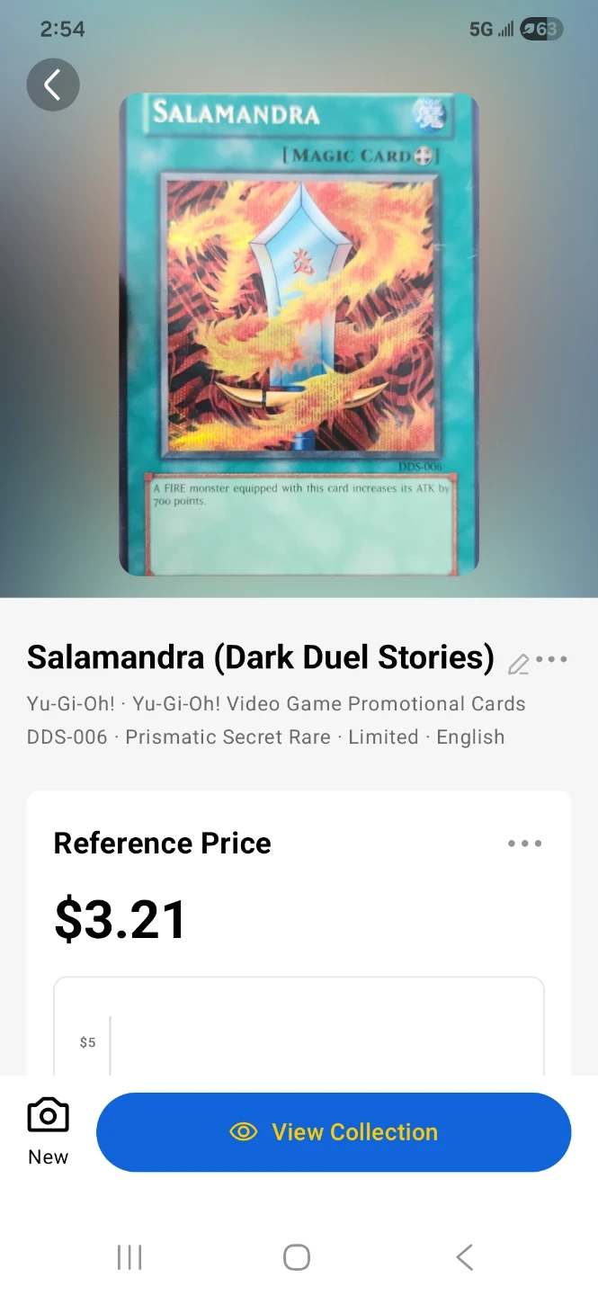 Yu-Gi-Oh! Salamandra Magic Card - photo 2