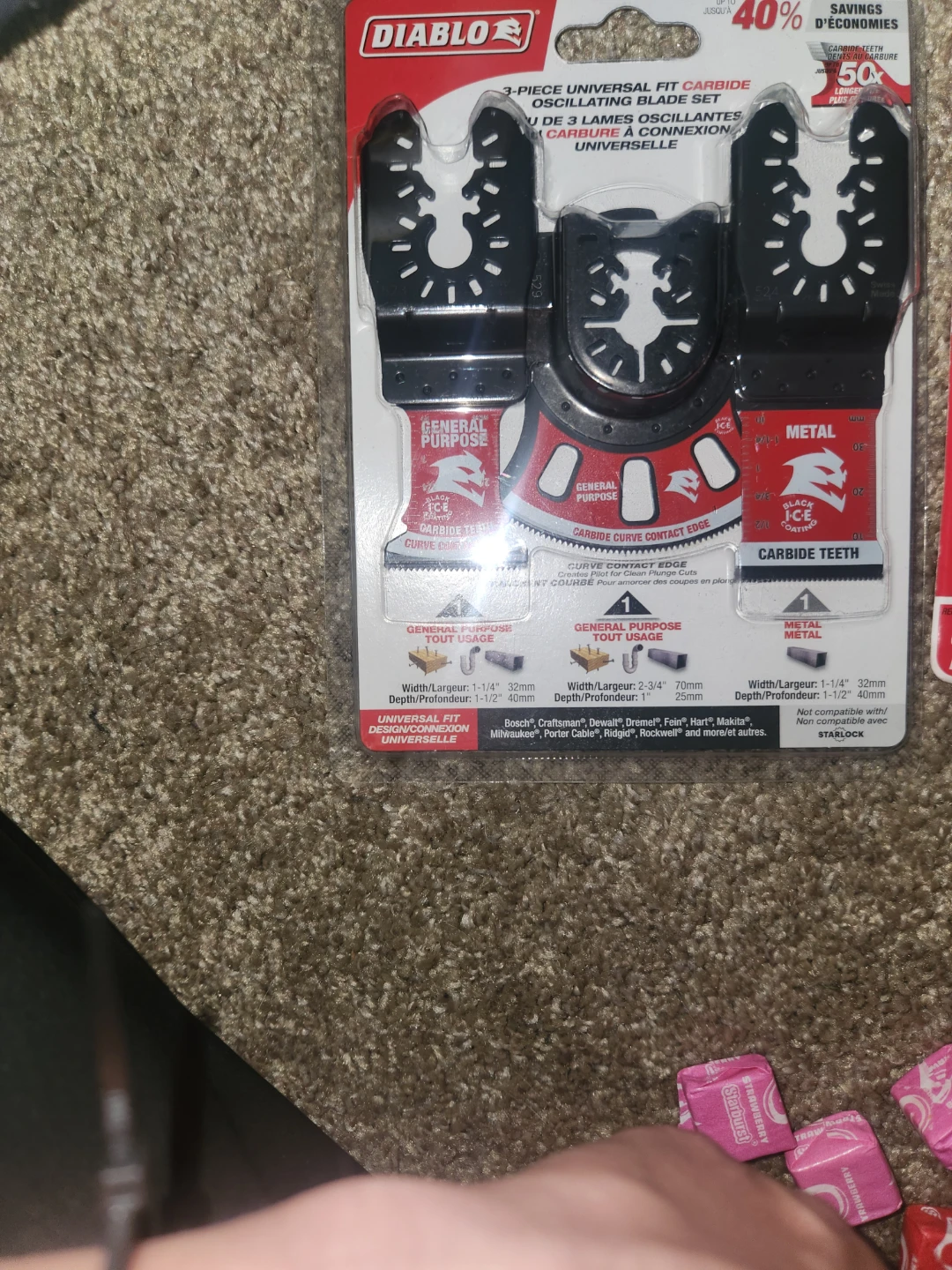 ⚽️Ryobi, Milwaukee, and Diablo Oscillating Tool Blade Set - photo 2