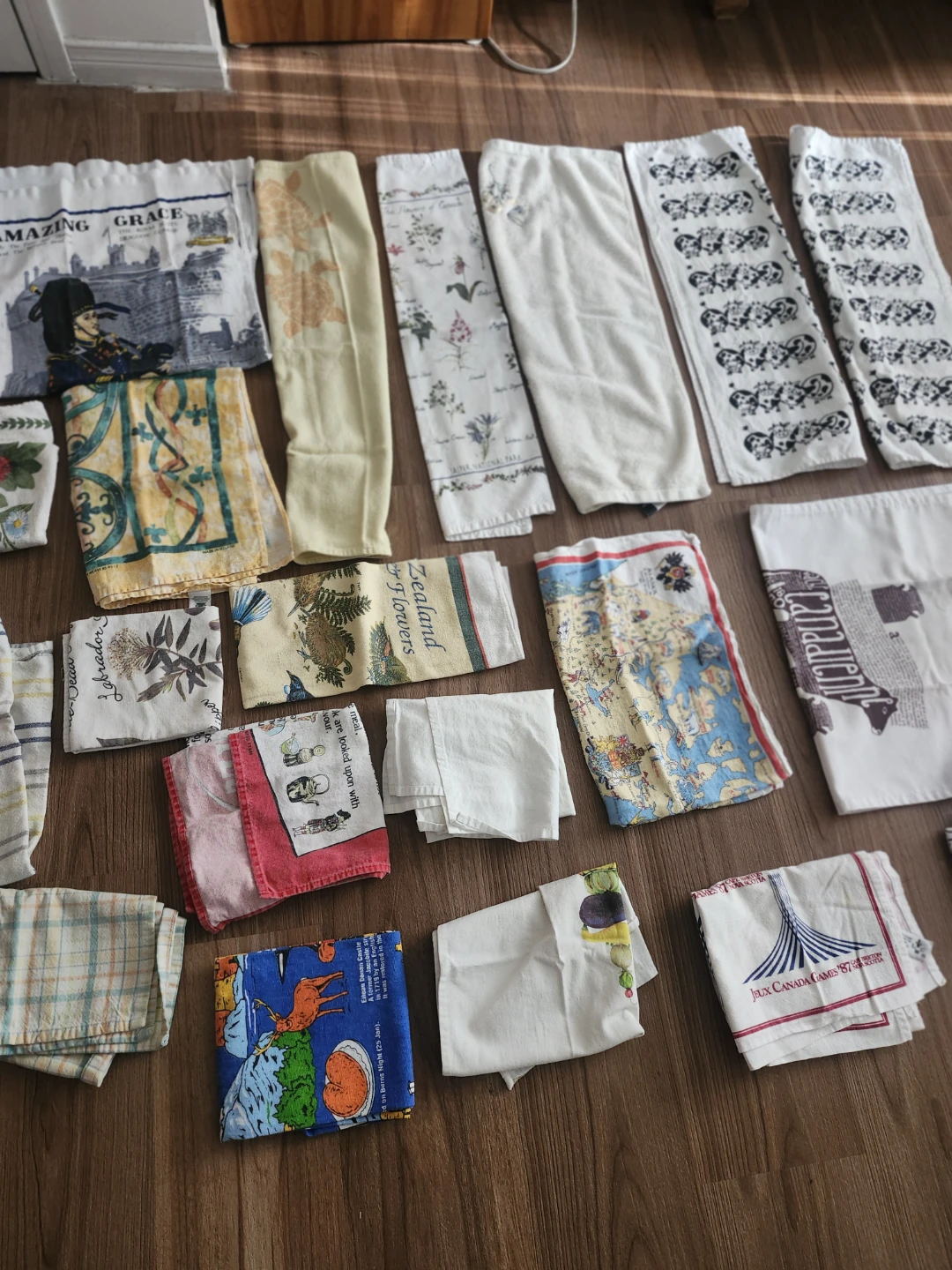 Assorted Decorative Tea Towels