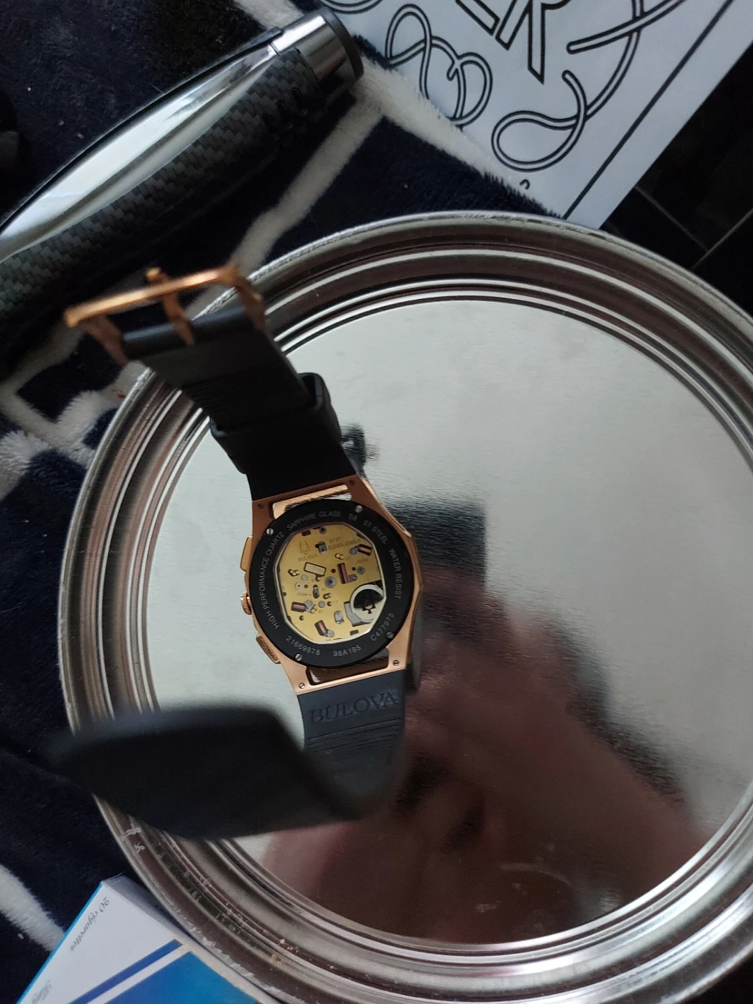 Bulova Chronograph Rose Gold Watch - photo 3