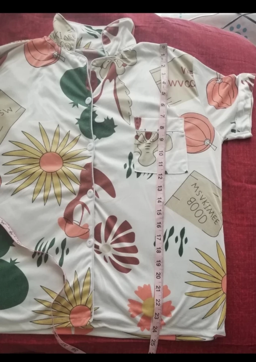 Floral and Animal print Pajama Set - photo 5