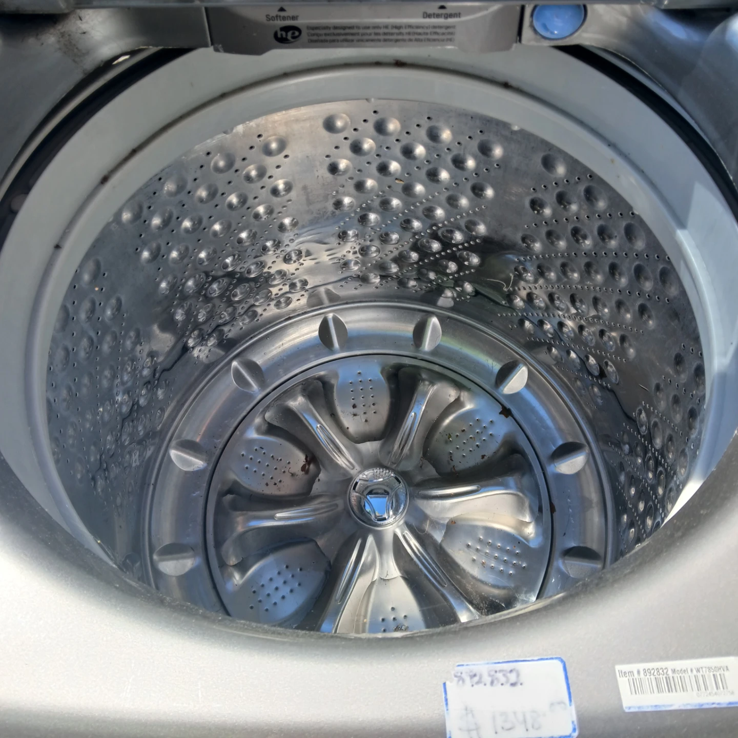 LG Top Load Washing Machine - photo 3