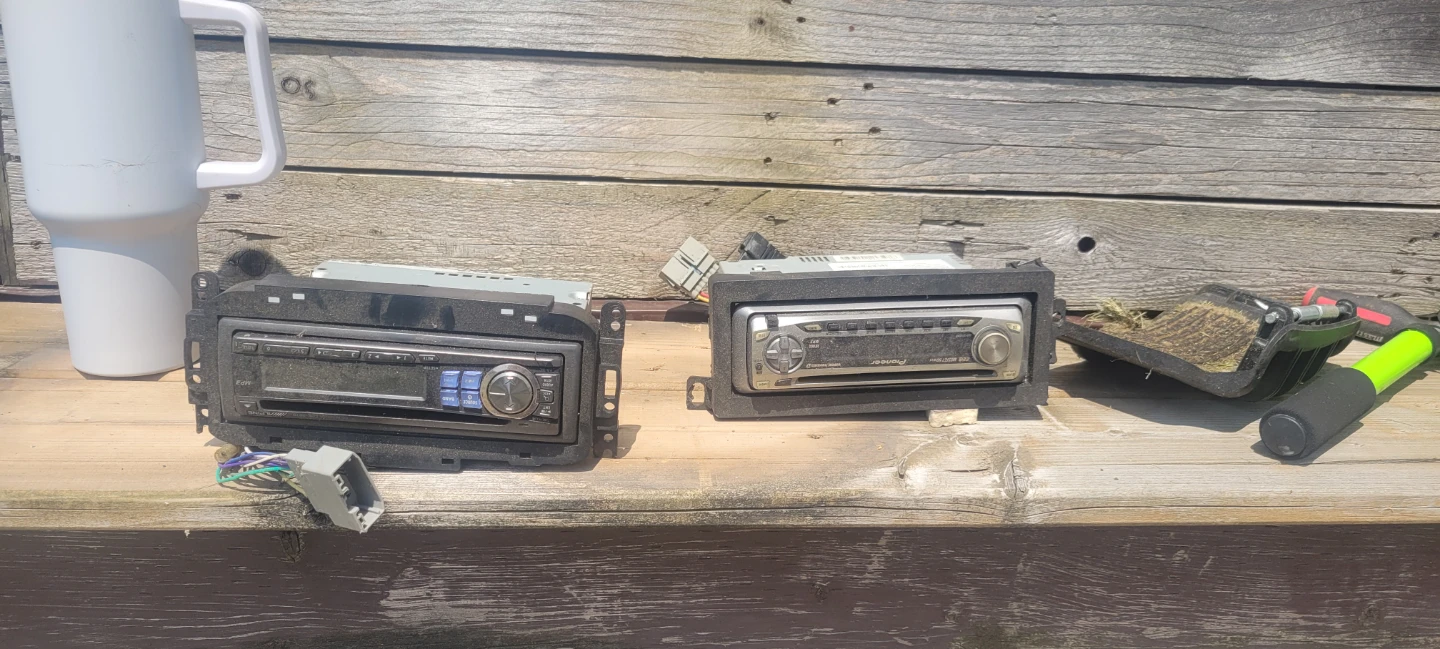 Pioneer Car Stereo Receiver & another car stereo