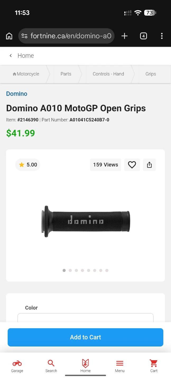 Domino A010 MotoGP Grips - photo 2