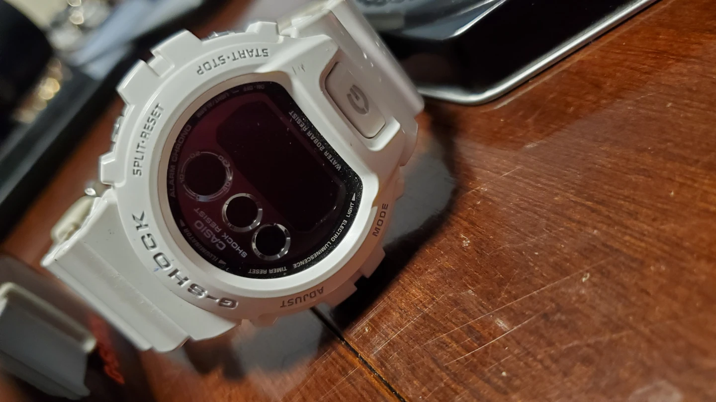 Casio G-Shock DW-6900 Watch - White - photo 2