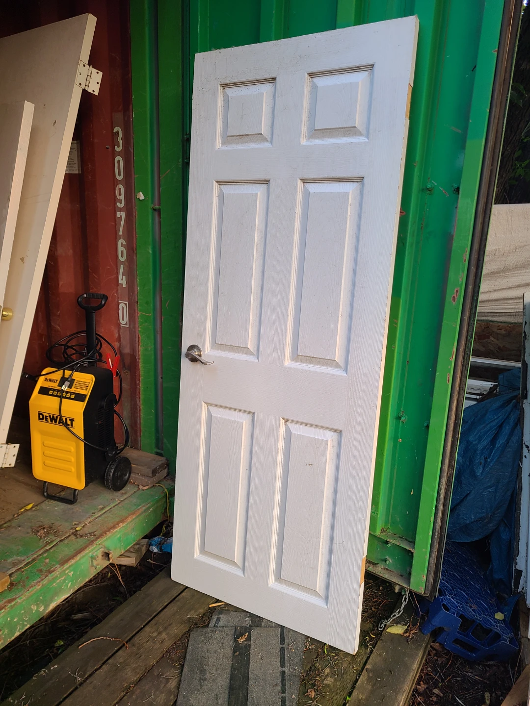 White 6-Panel Interior Door(30x77)