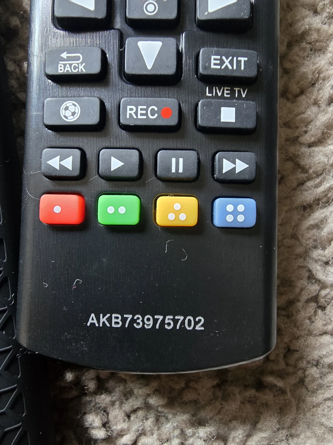 LG AKB73975702 Smart LED HDTV Remote Control - photo 4