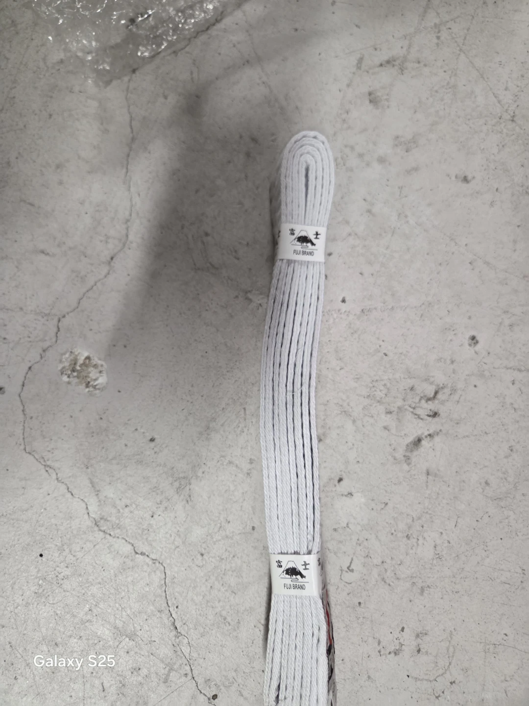 Fuji Brand White Belt Size 4 - photo 4