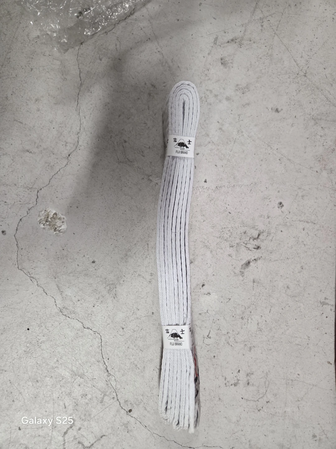 Fuji Brand White Belt Size 4 - photo 5
