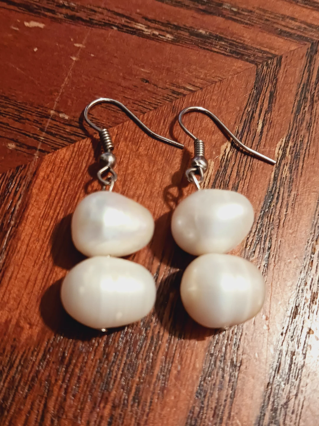 Gorgeous Genuine Freshwater Pearl Earrings - photo 2