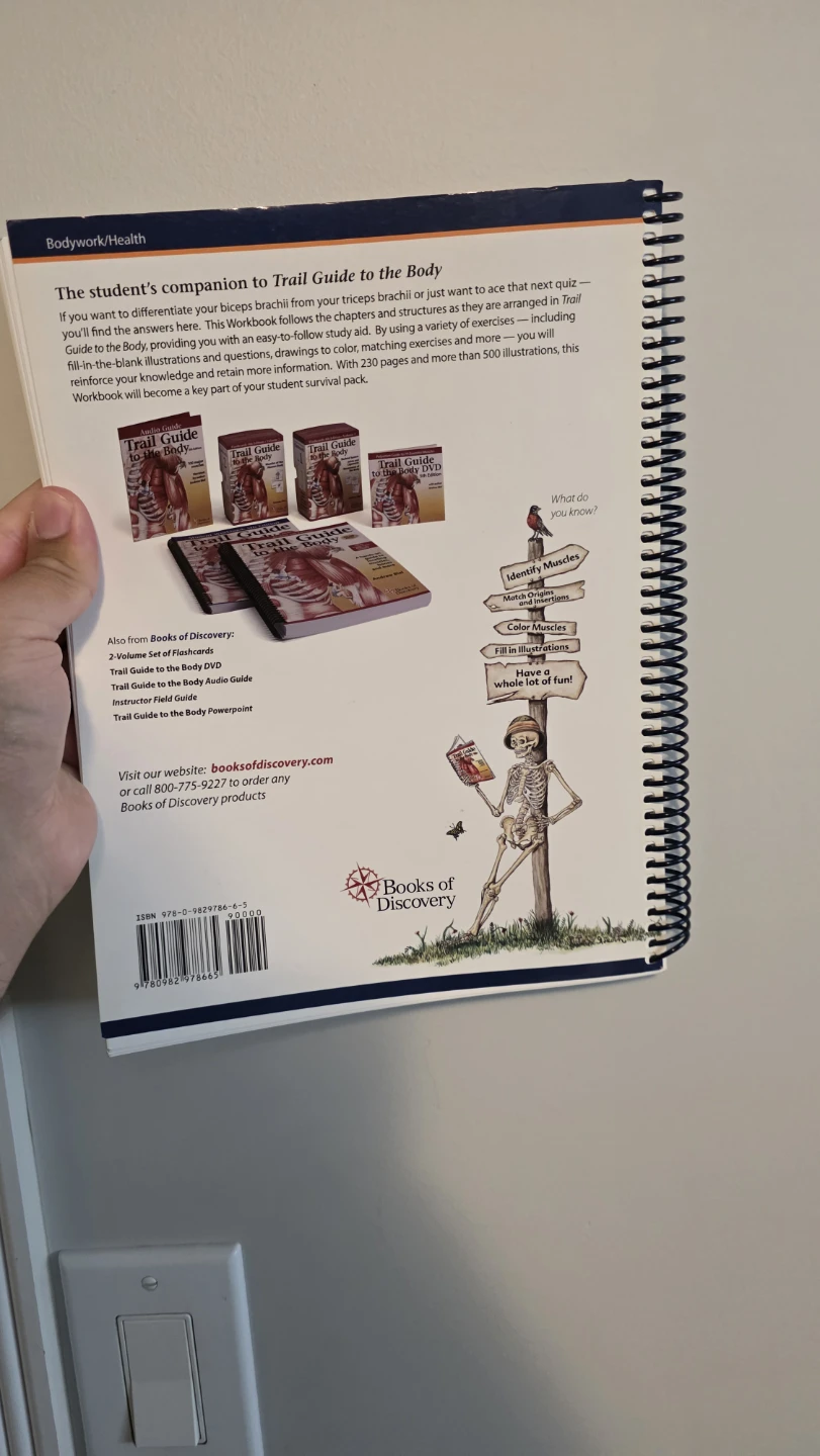 Trail Guide to the Body Student Workbook 5th Edition - photo 2