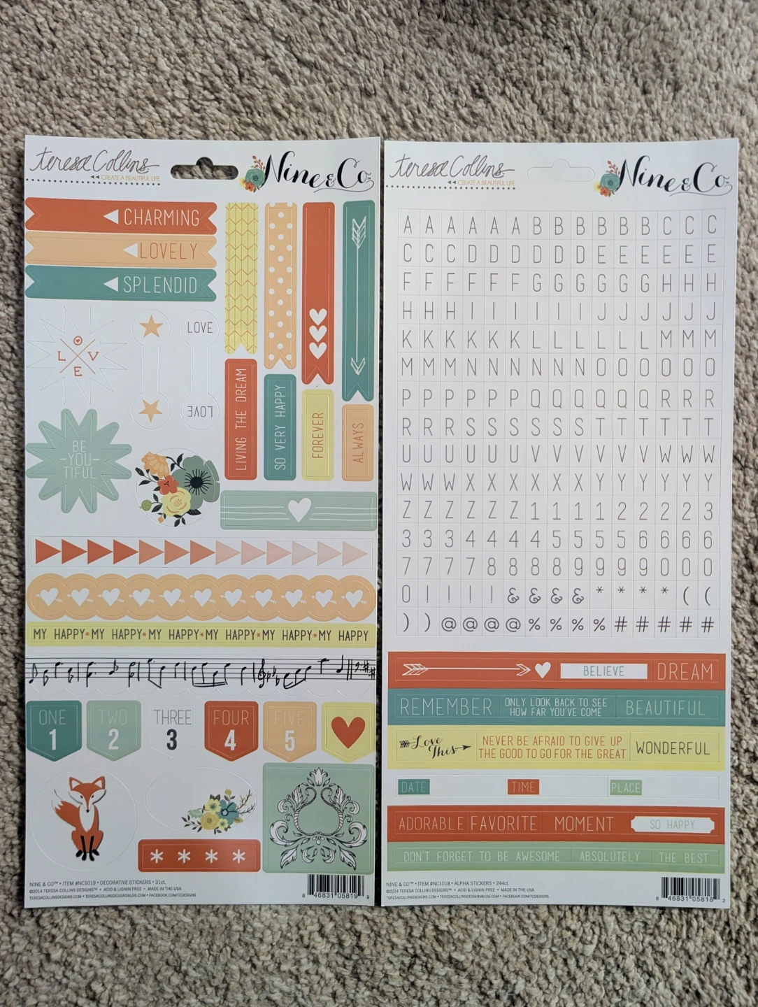 Teresa Collins Nine & Co. Ultimate 12x12 Scrapbook Kit Lot - photo 5