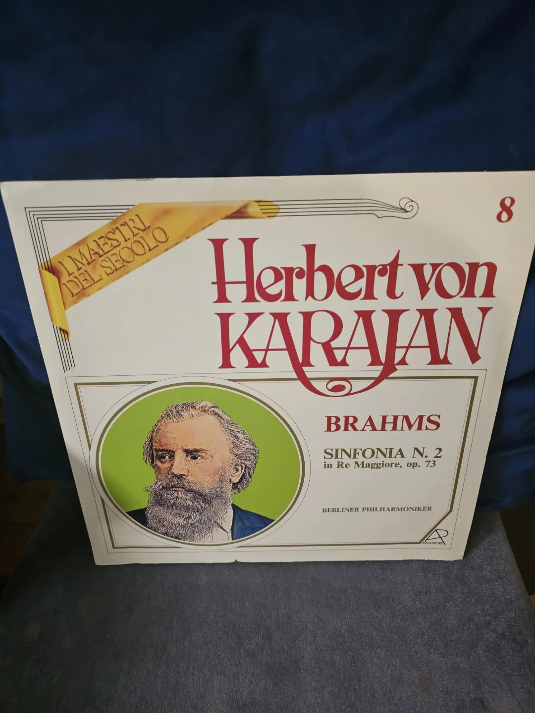 Herbert von Karajan Brahms Symphony No. 2 Vinyl Record