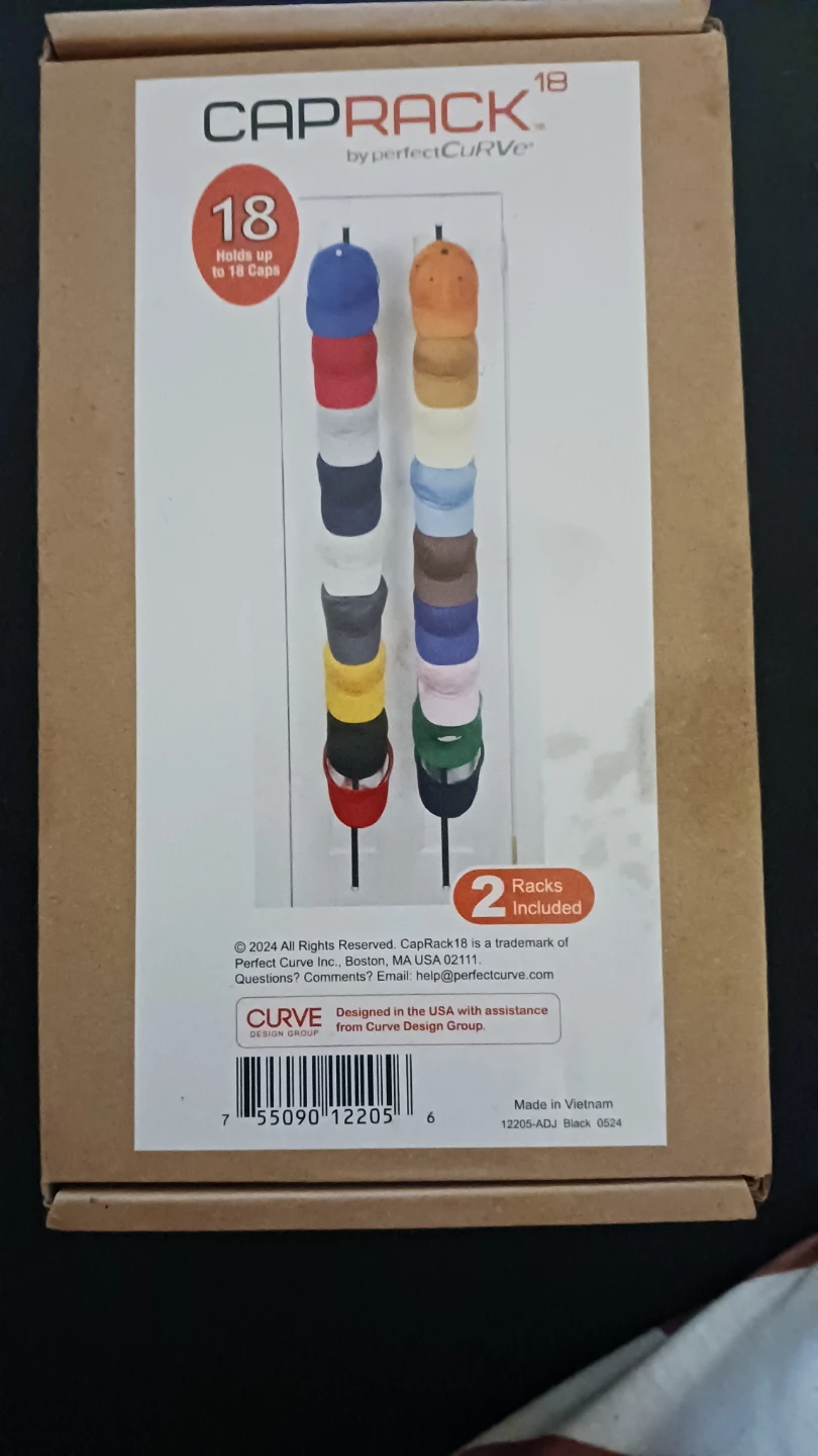 Perfect Curve Cap Rack 18 × 2