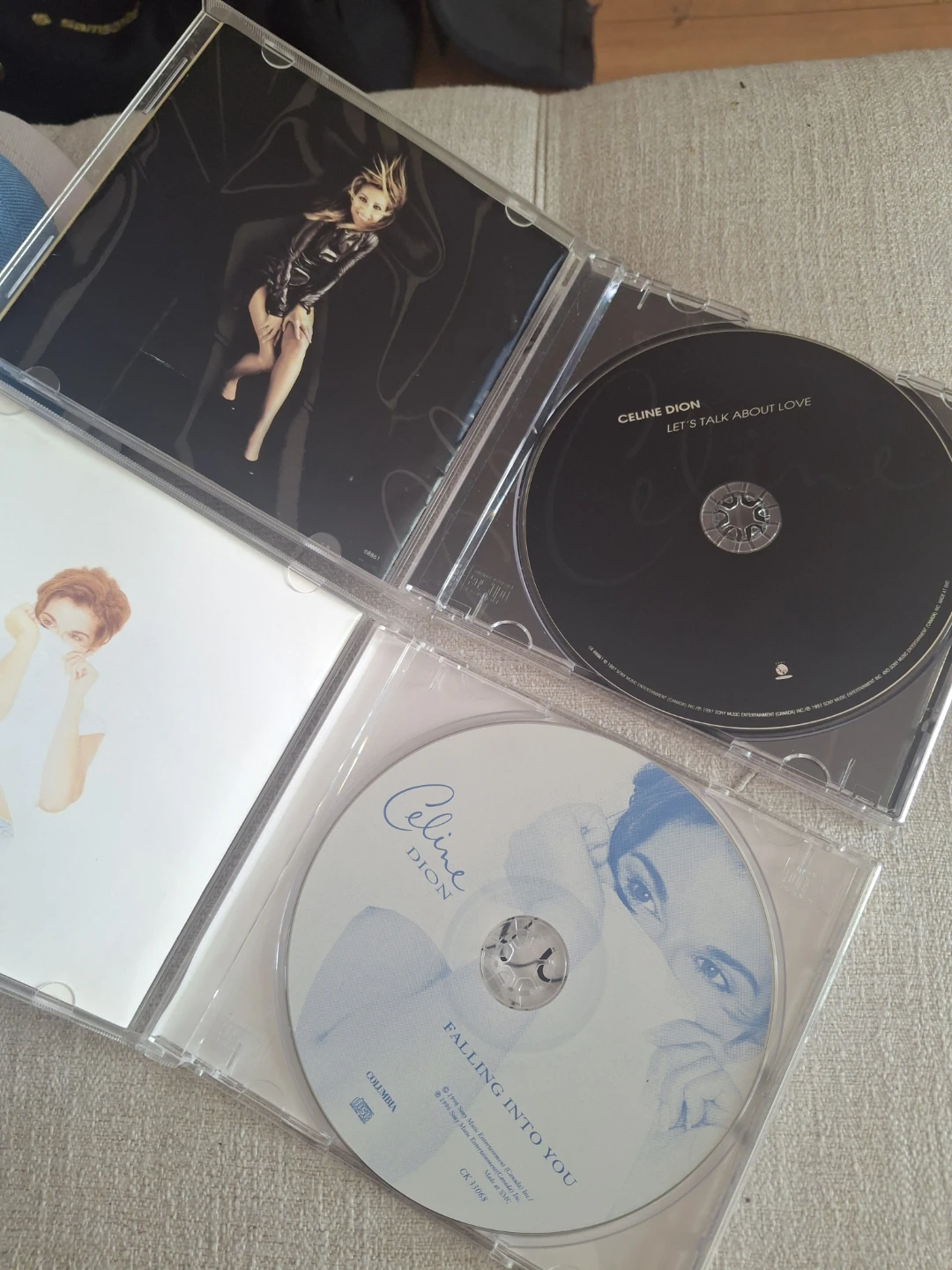 Celine Dion Let's Talk About Love & Falling Into You CDs - photo 2