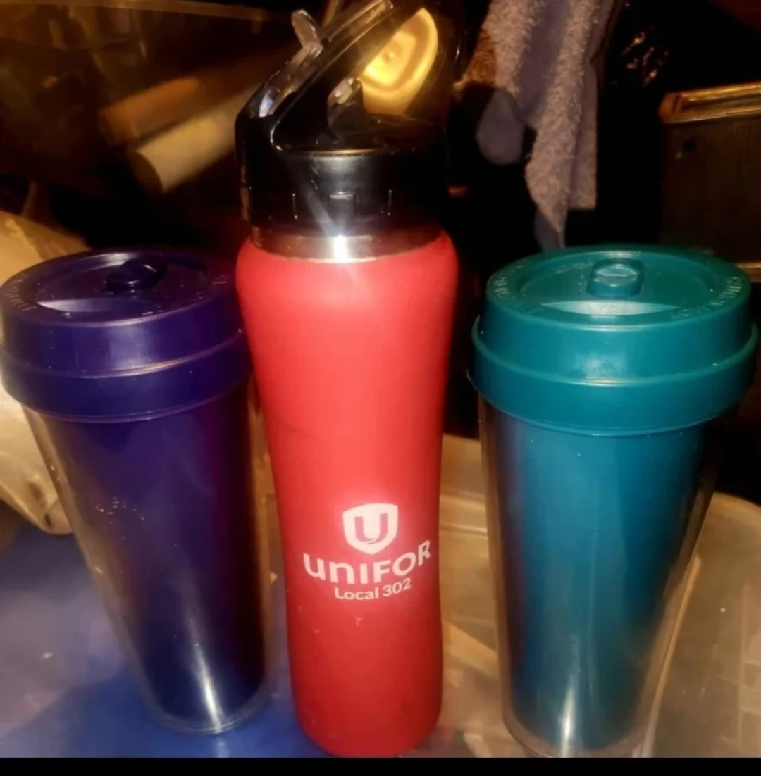 Unifor Local 302 Tumbler and Water Bottle Set