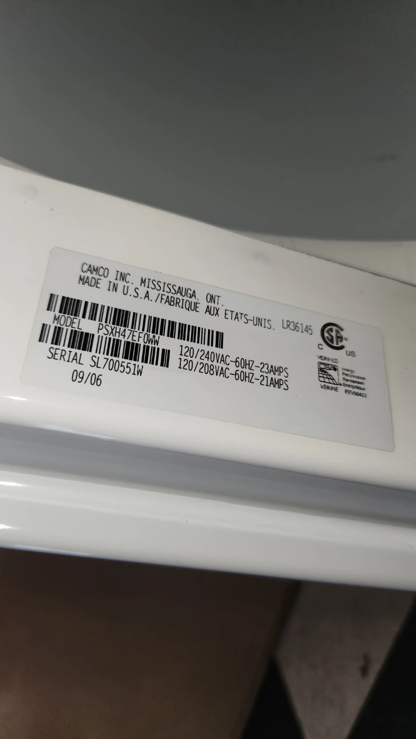 GE Electric Dryer - photo 4