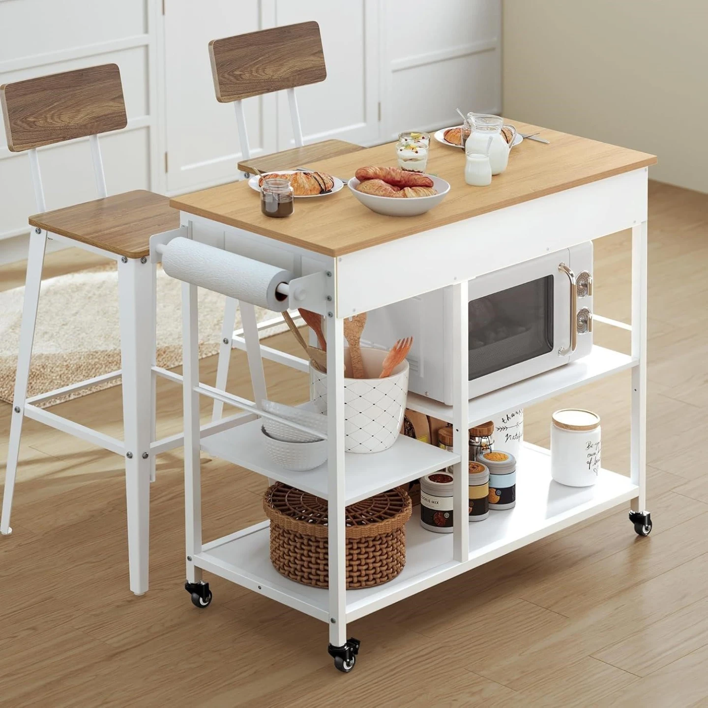 Brand new kitchen rolling cart - photo 3