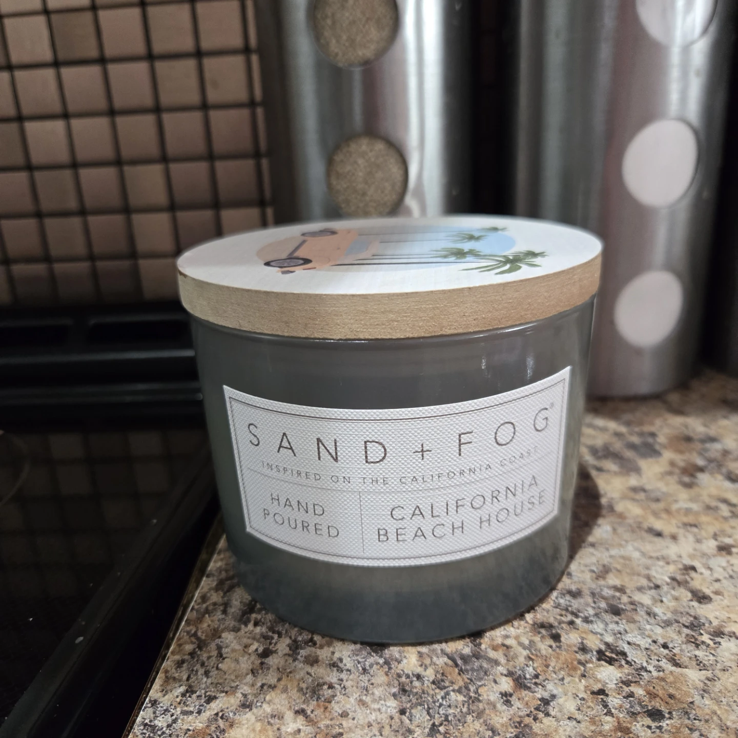 Sand + Fog California Beach House Candle