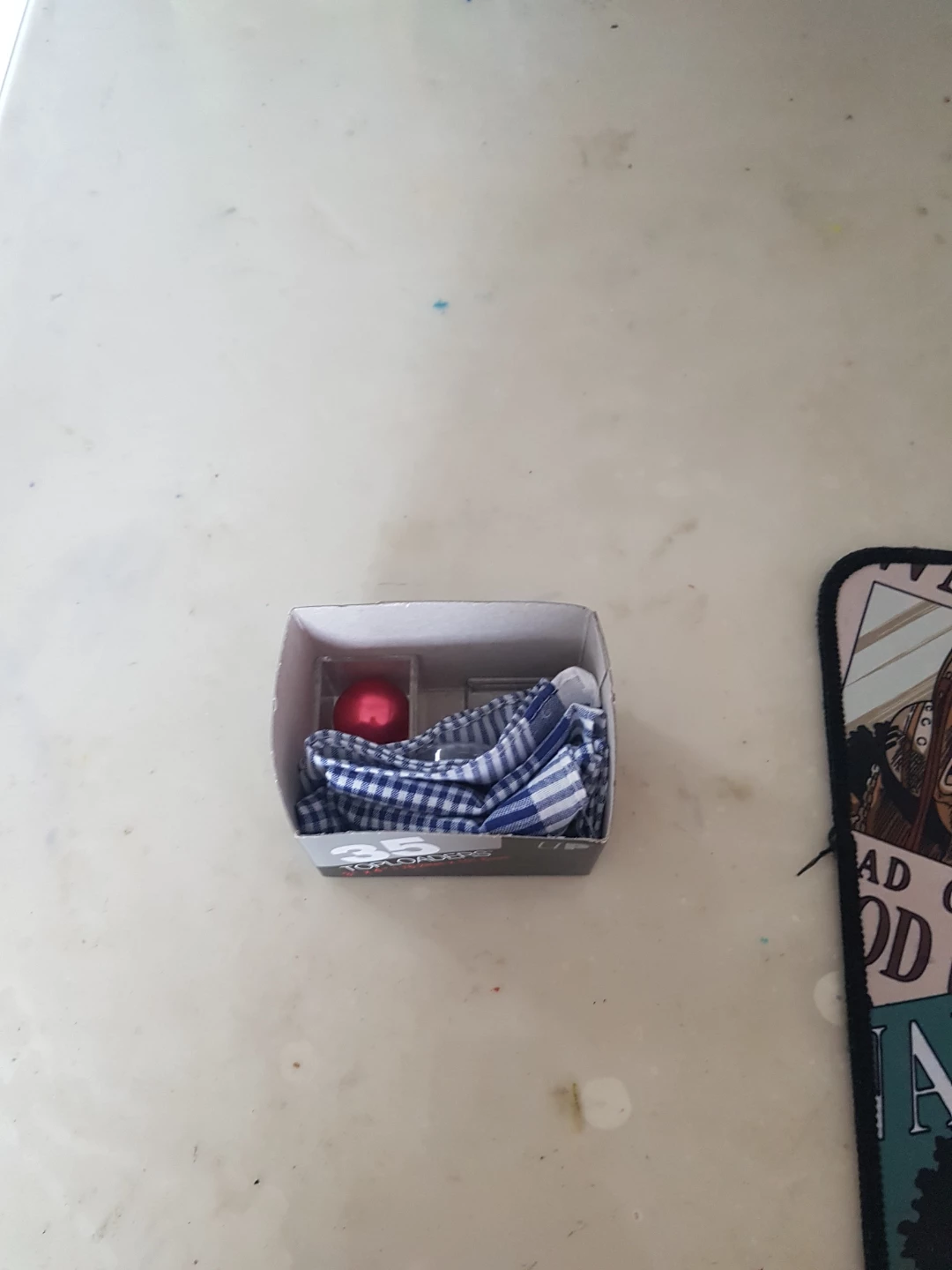 Magic clear box trick
