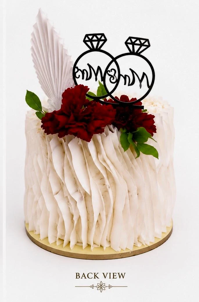 Sauga Chefs Creations Wedding Cake - photo 2