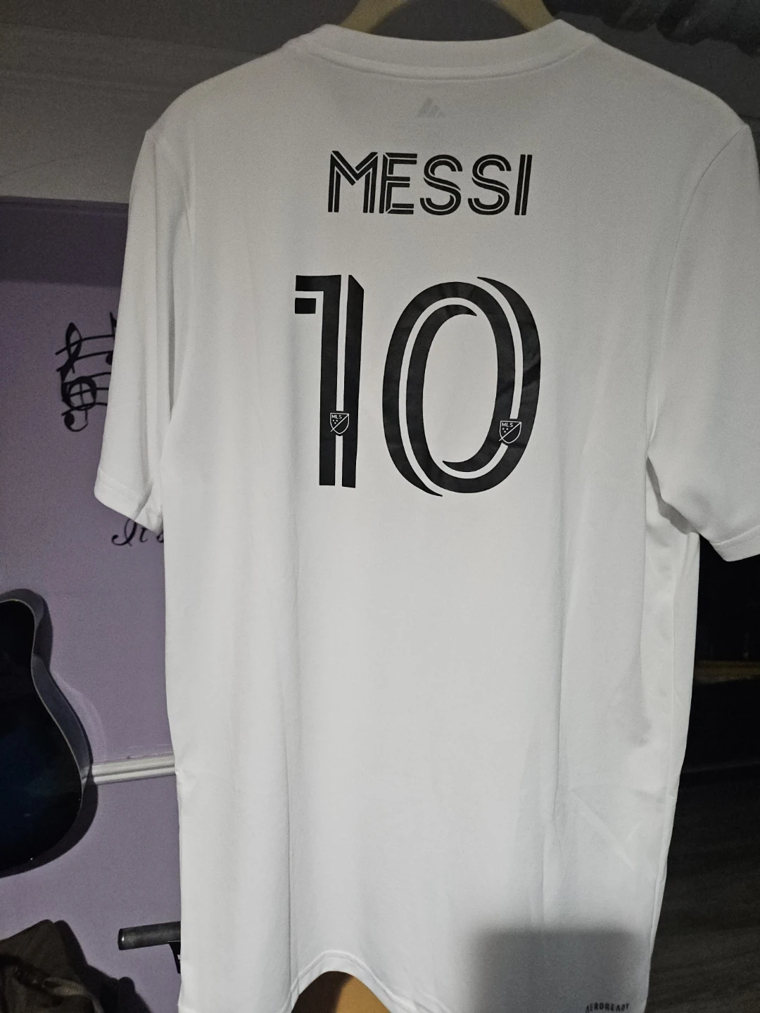 Adidas Inter Miami CF Messi 10 XL/TG Soccer Jersey - photo 5