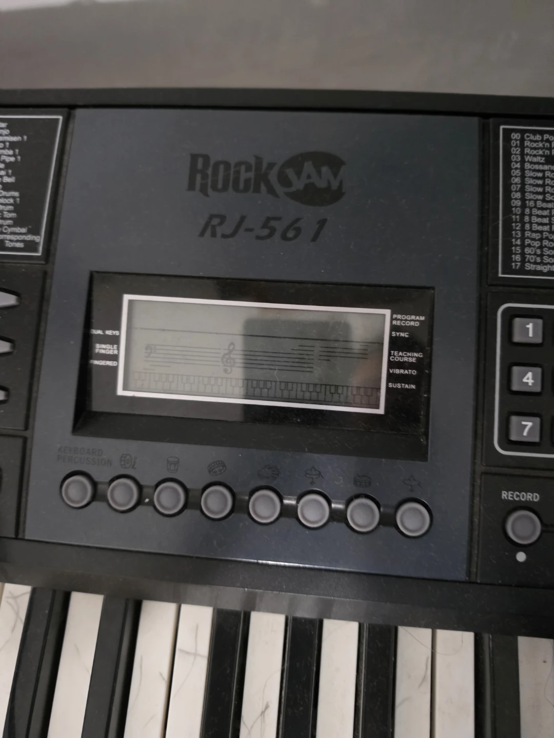 Rock Jam RJ-561 Electronic Keyboard with Stand - photo 3