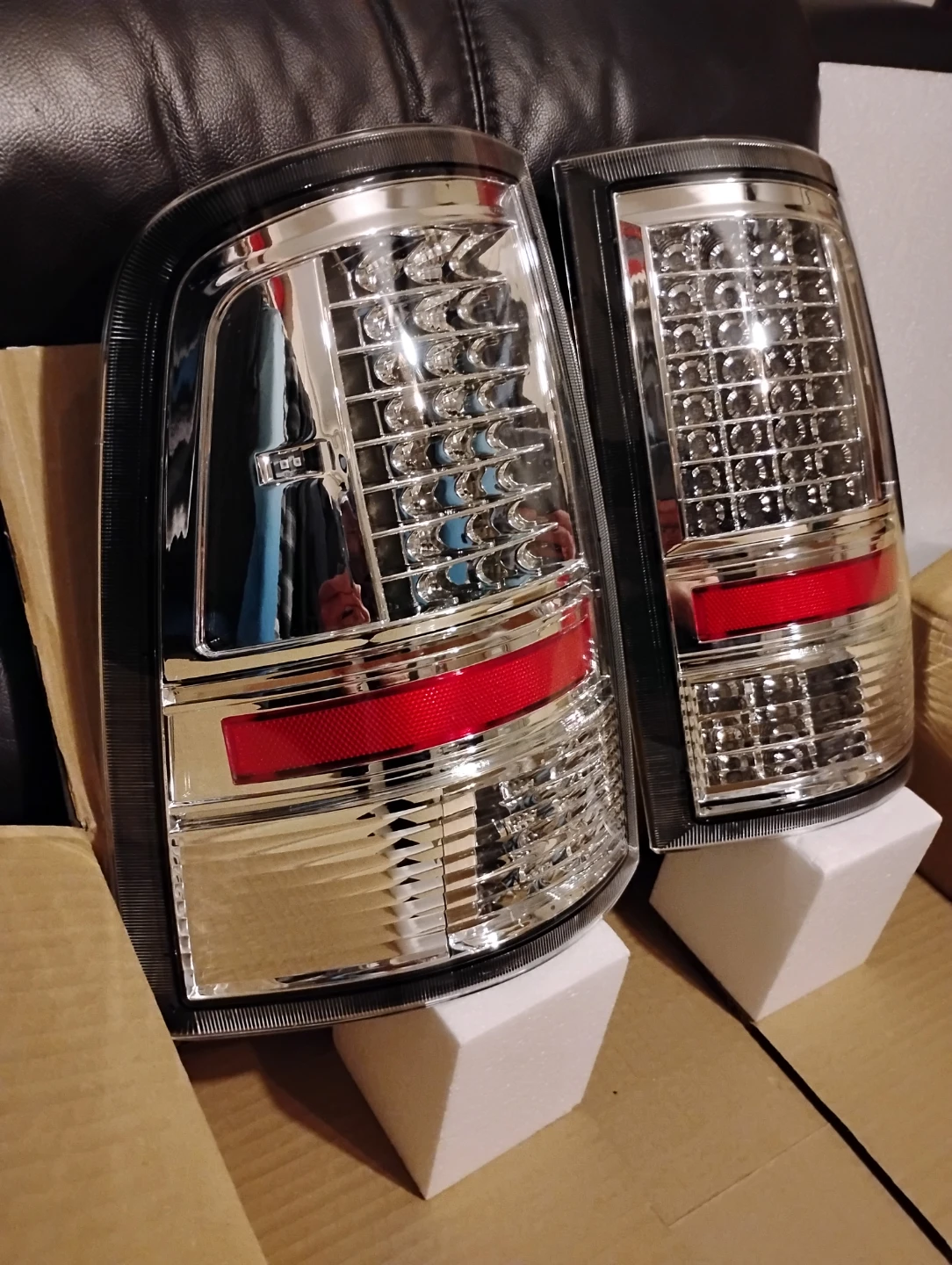Chrome tail lights for 2009-2018 Ram 1500/2500 - photo 4