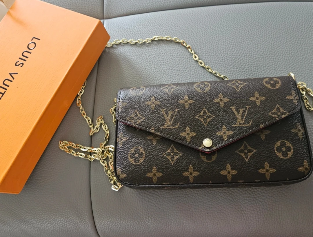 Louis Vuitton Monogram Chain Wallet