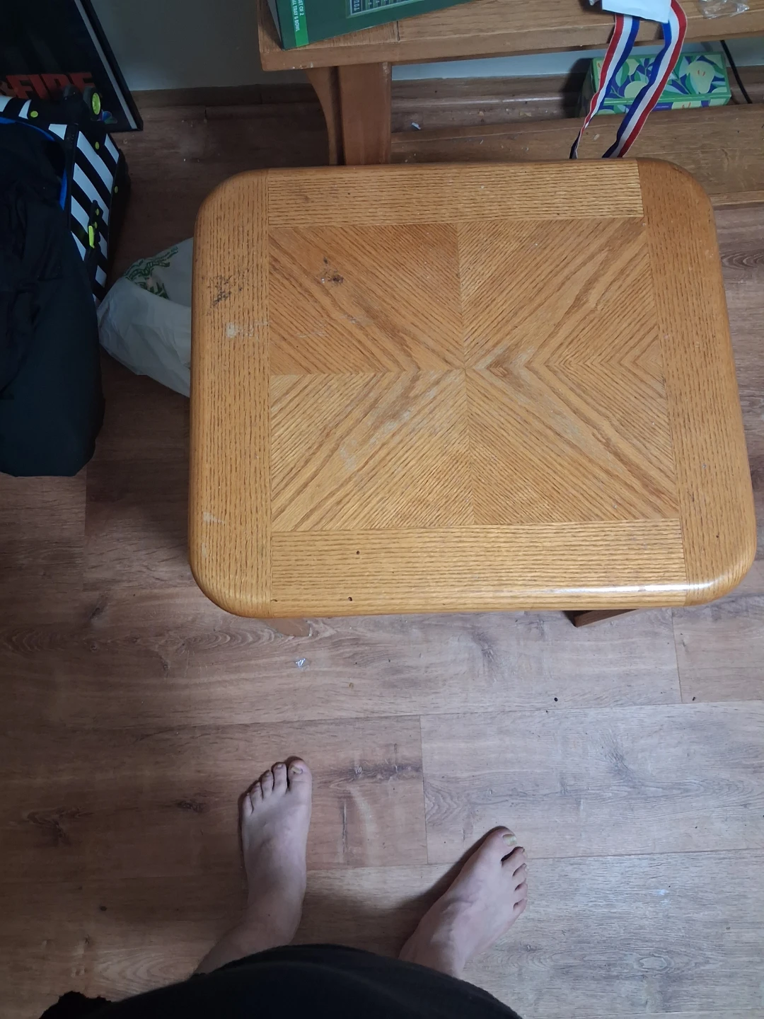 Wooden End Table