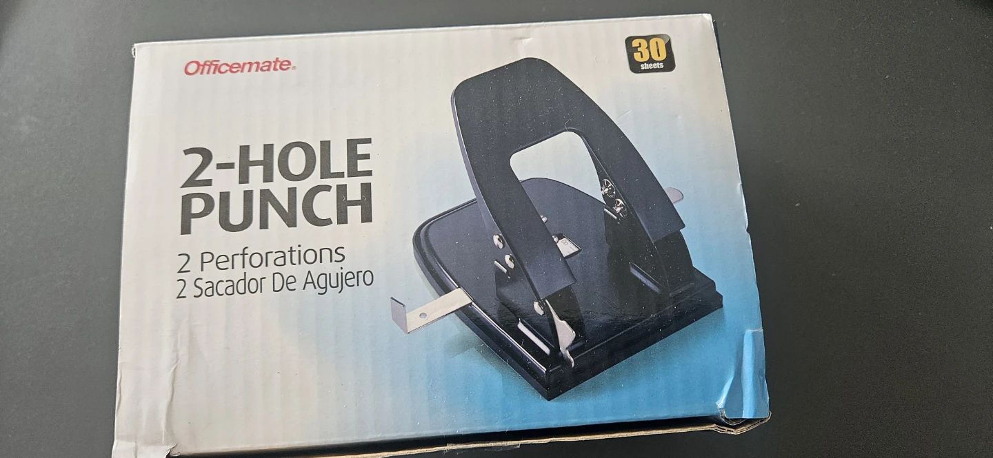 Officemate 2-Hole Punch - photo 3