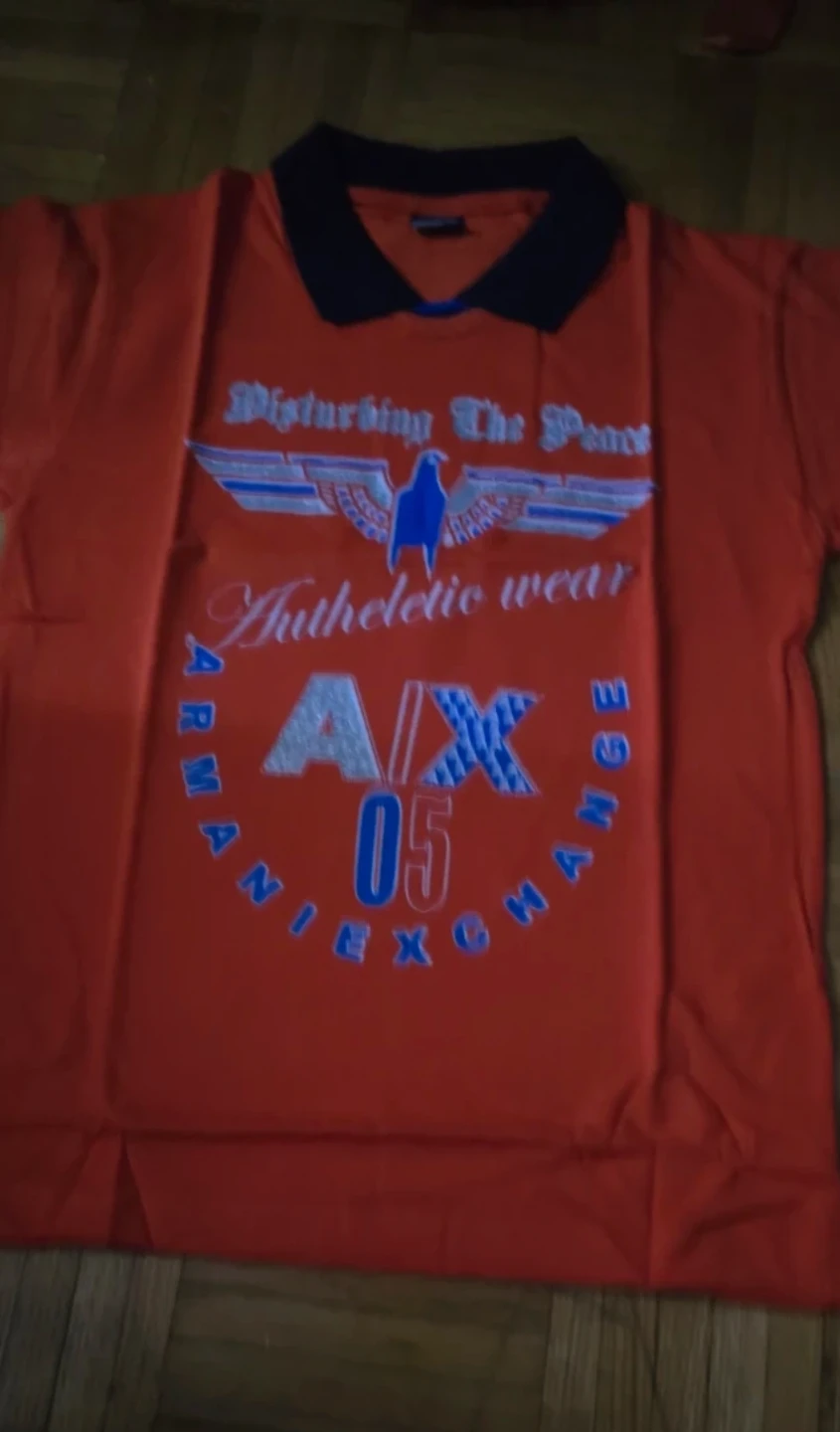 T-Shirts with shine graphic (Purple, Blue, Red, Black) - photo 4