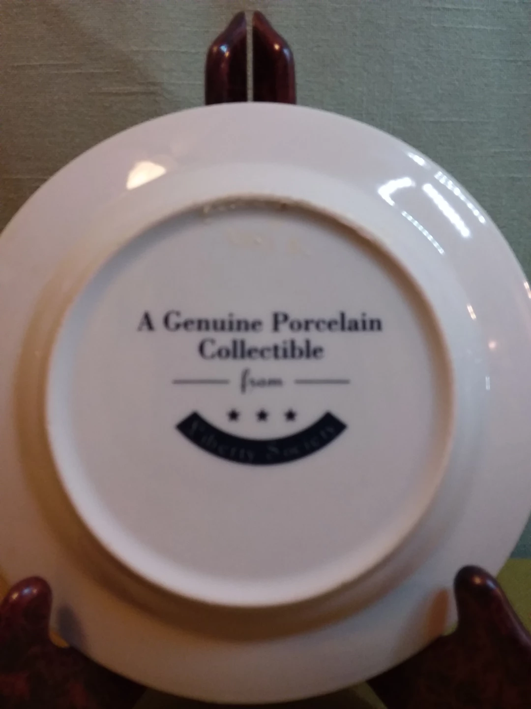 🦅 🇺🇸 ➡️ American Eagle / Flag Collectible Plate 🦅 🇺🇸 - photo 2