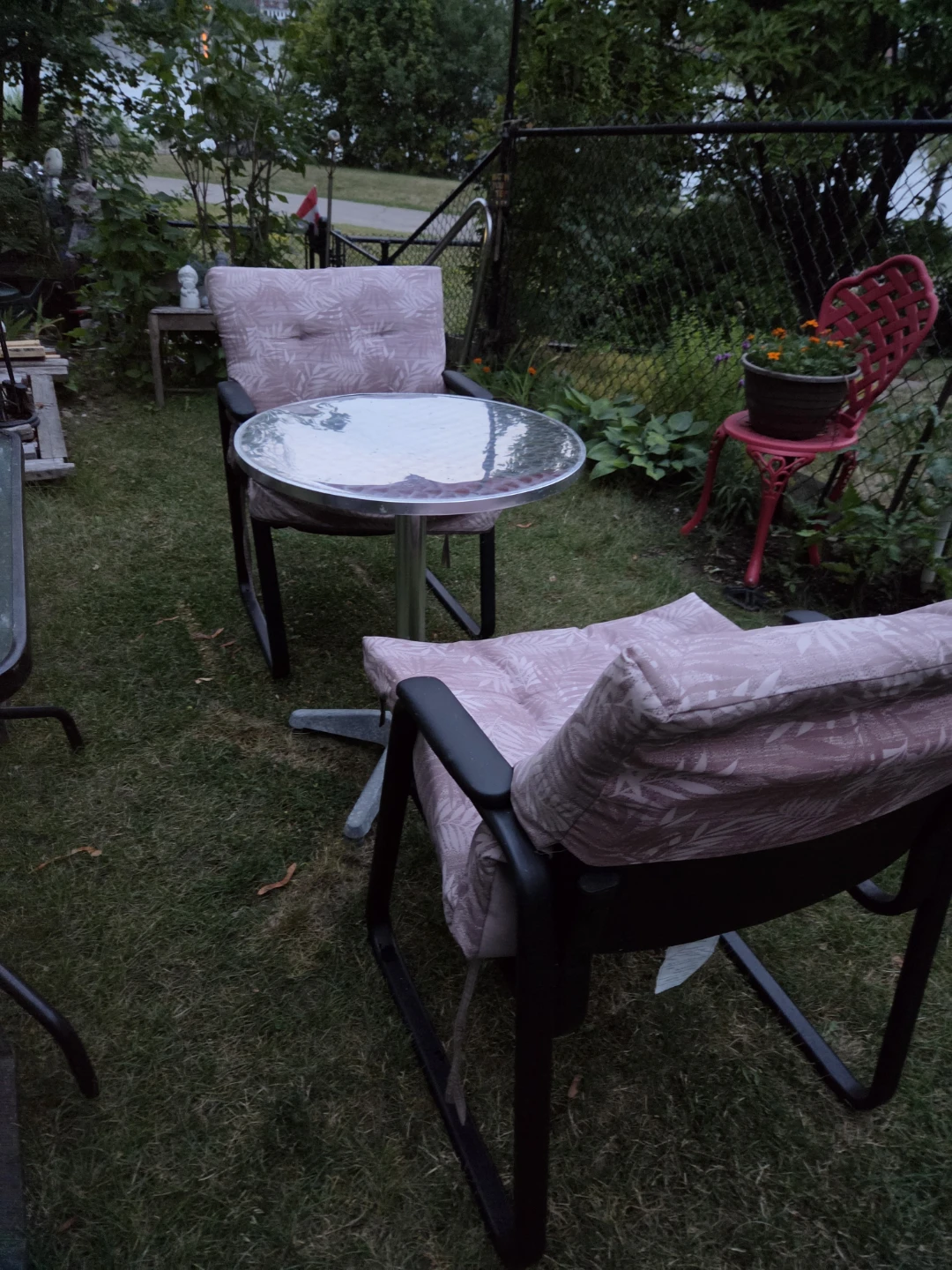 Patio Chairs and Table Set