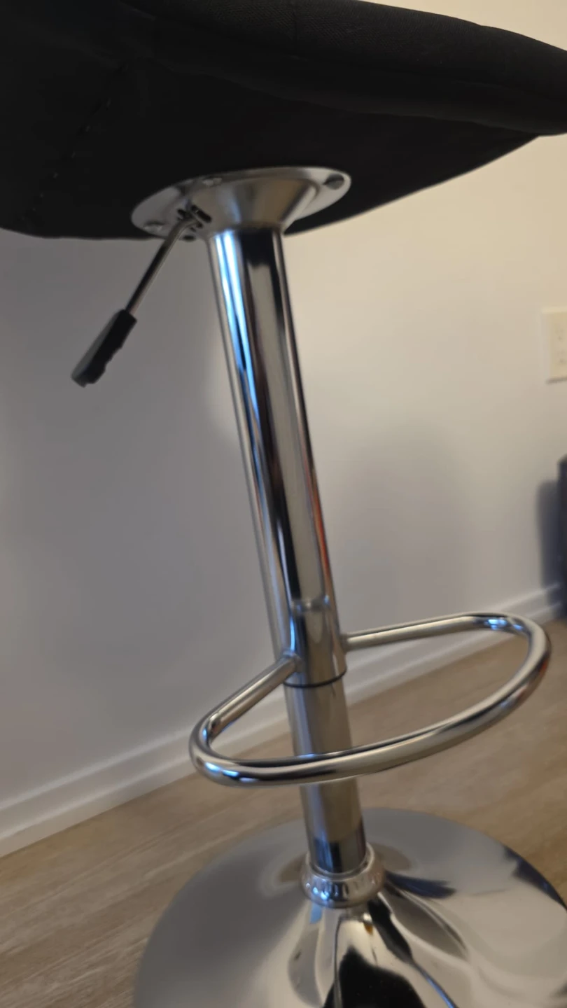 Black Bar Stools - Set of 2 - photo 3