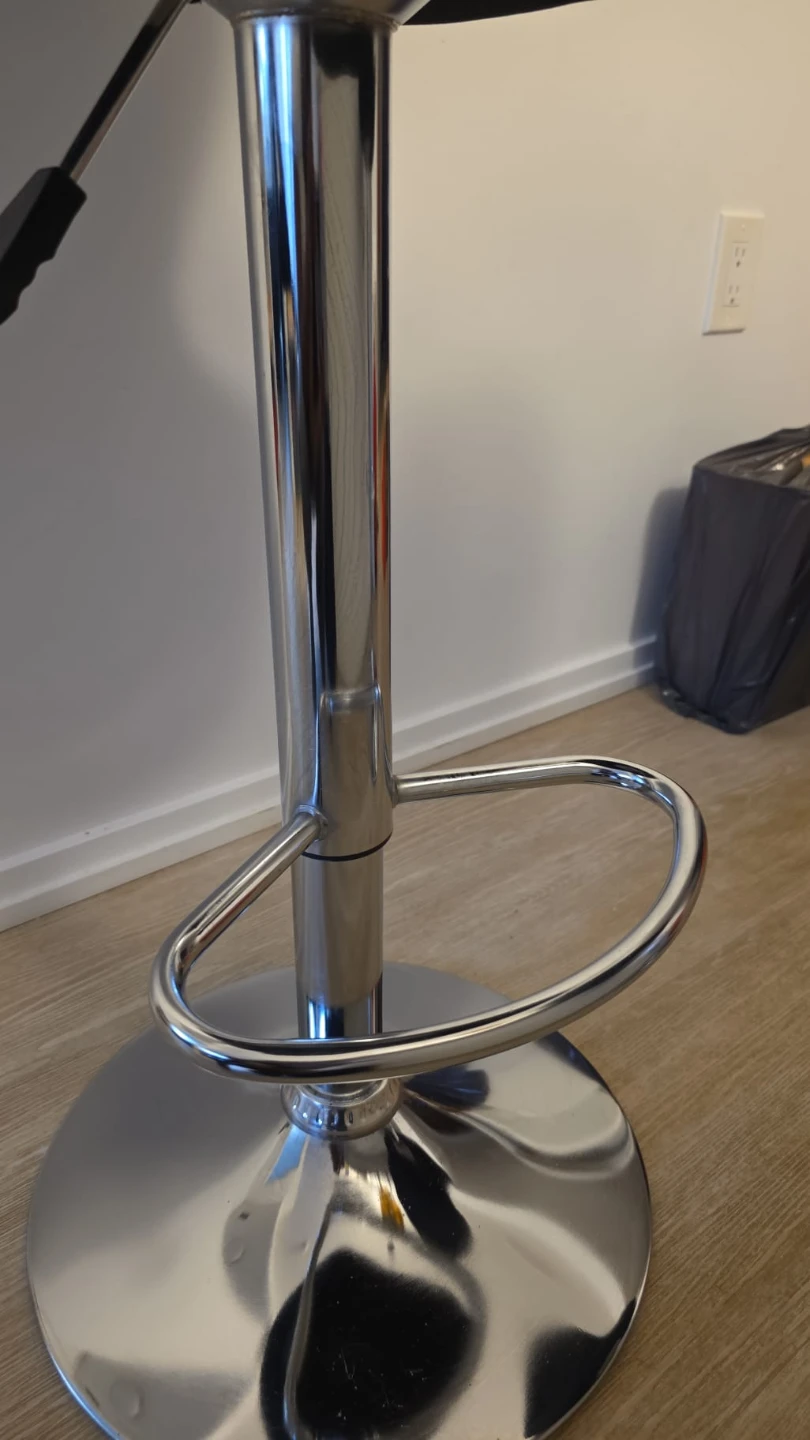 Black Bar Stools - Set of 2 - photo 4