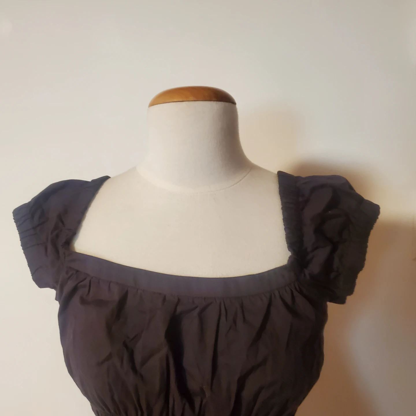 2 black and brown dress