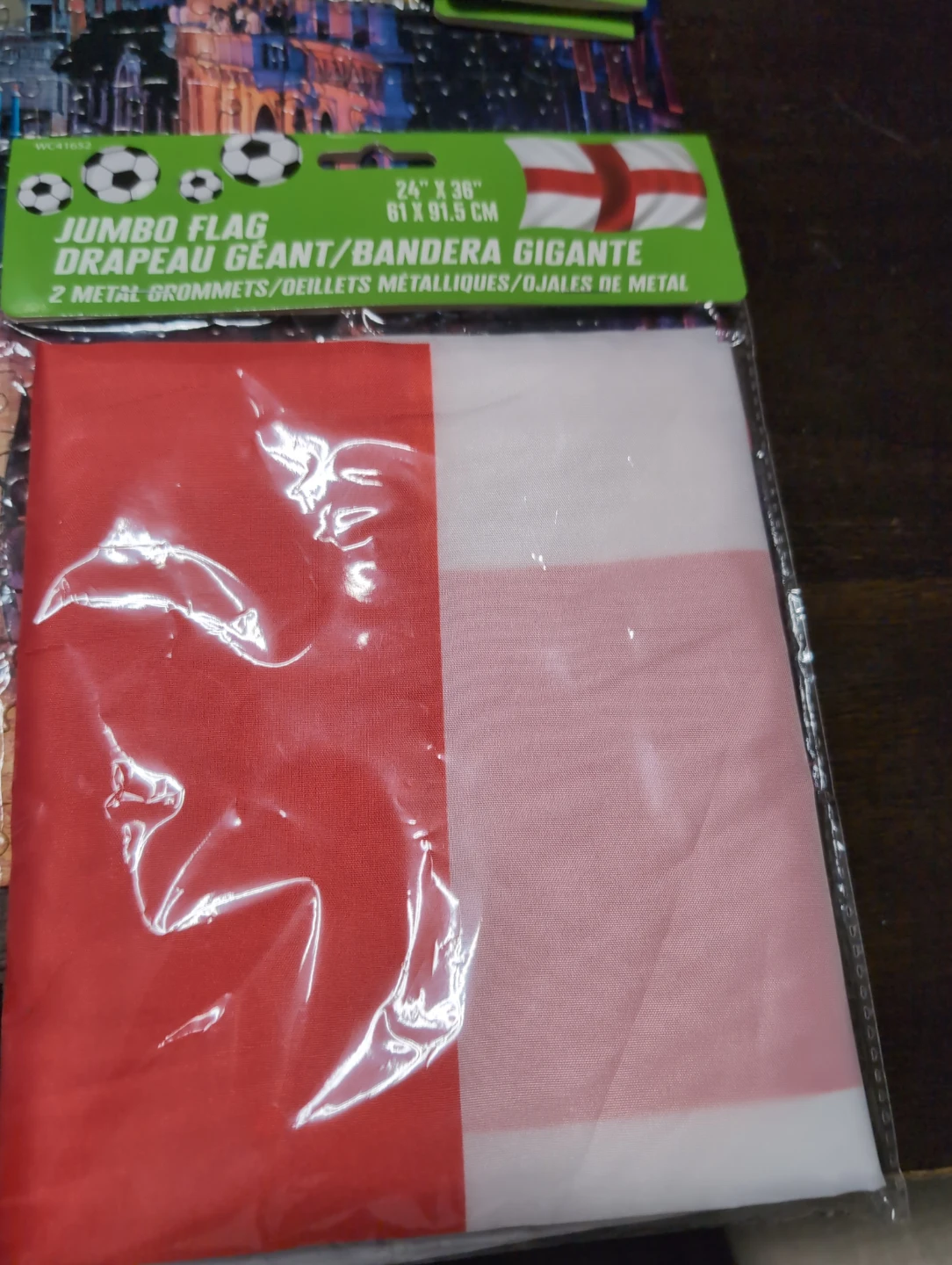 Jumbo Flag England 24" x 36"